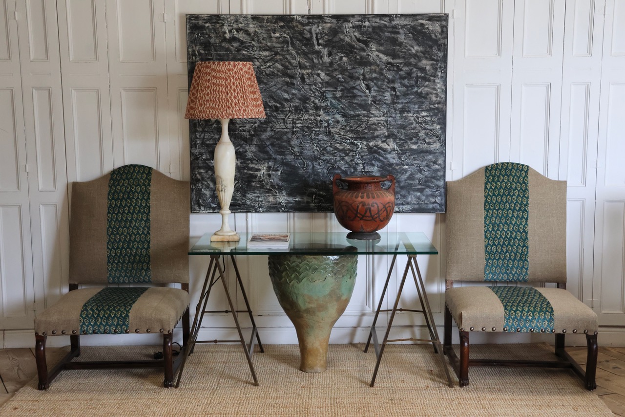 Large Pair of 18th Century French Side Chairs