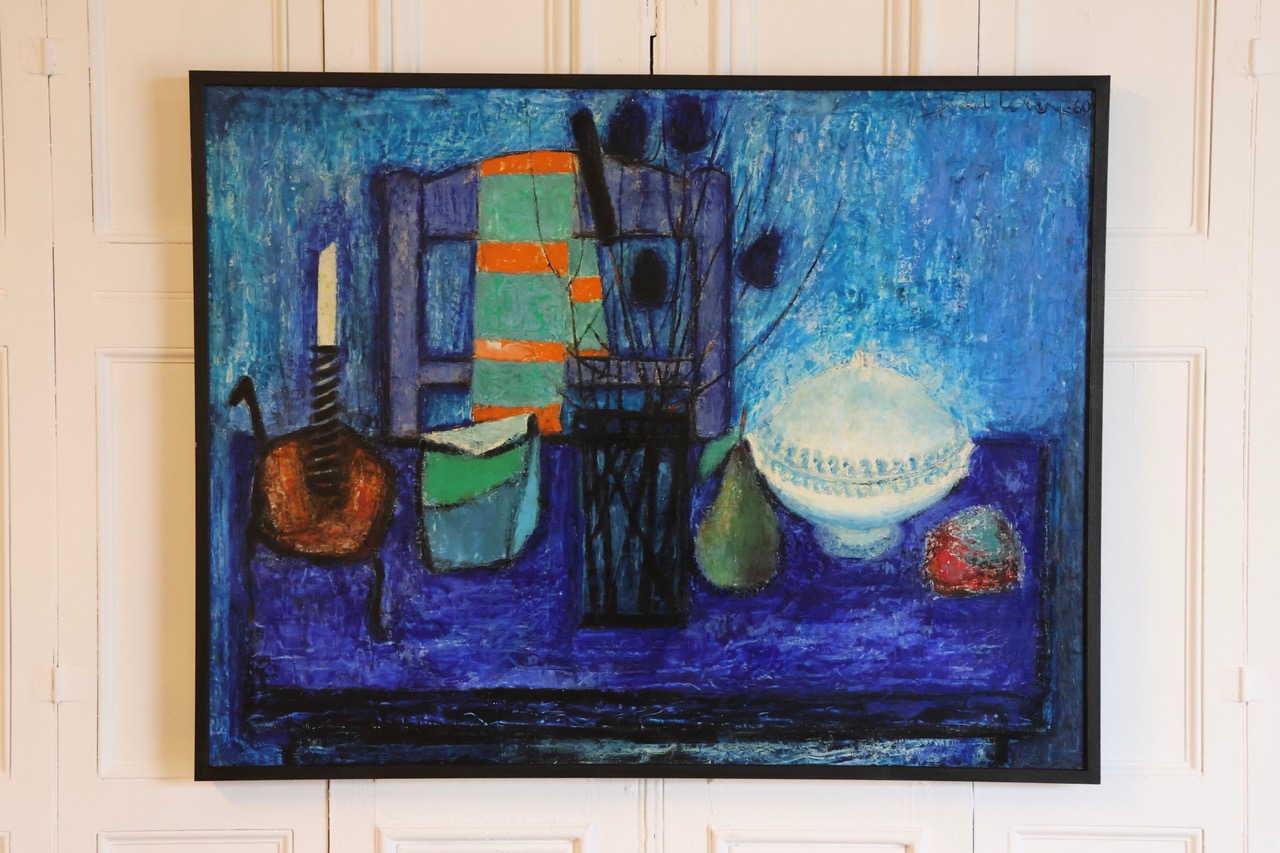 Michel LE ROY (1916 – 2008) ‘Still life with soup tureen’ Original oil on Board